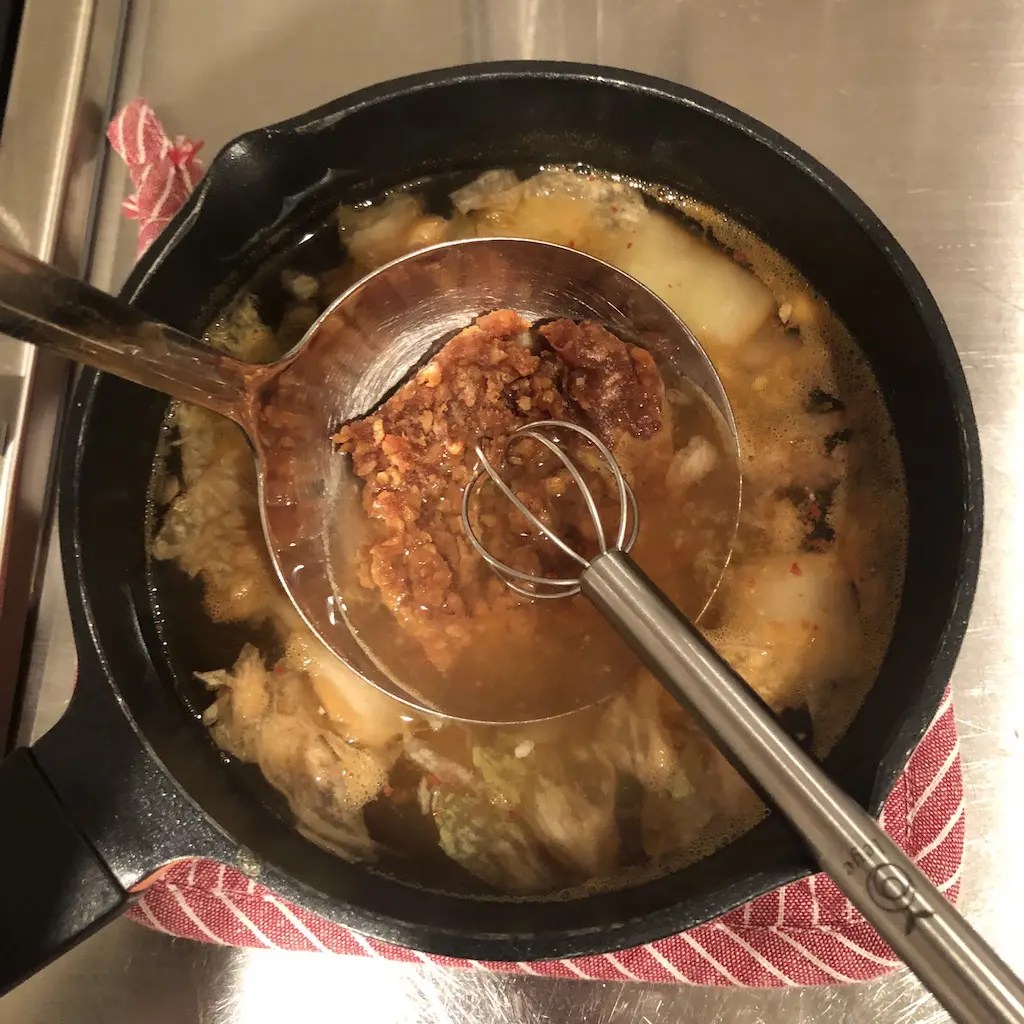 KIMCHI & NATTO miso soup recipe 100 PURE JAPAN