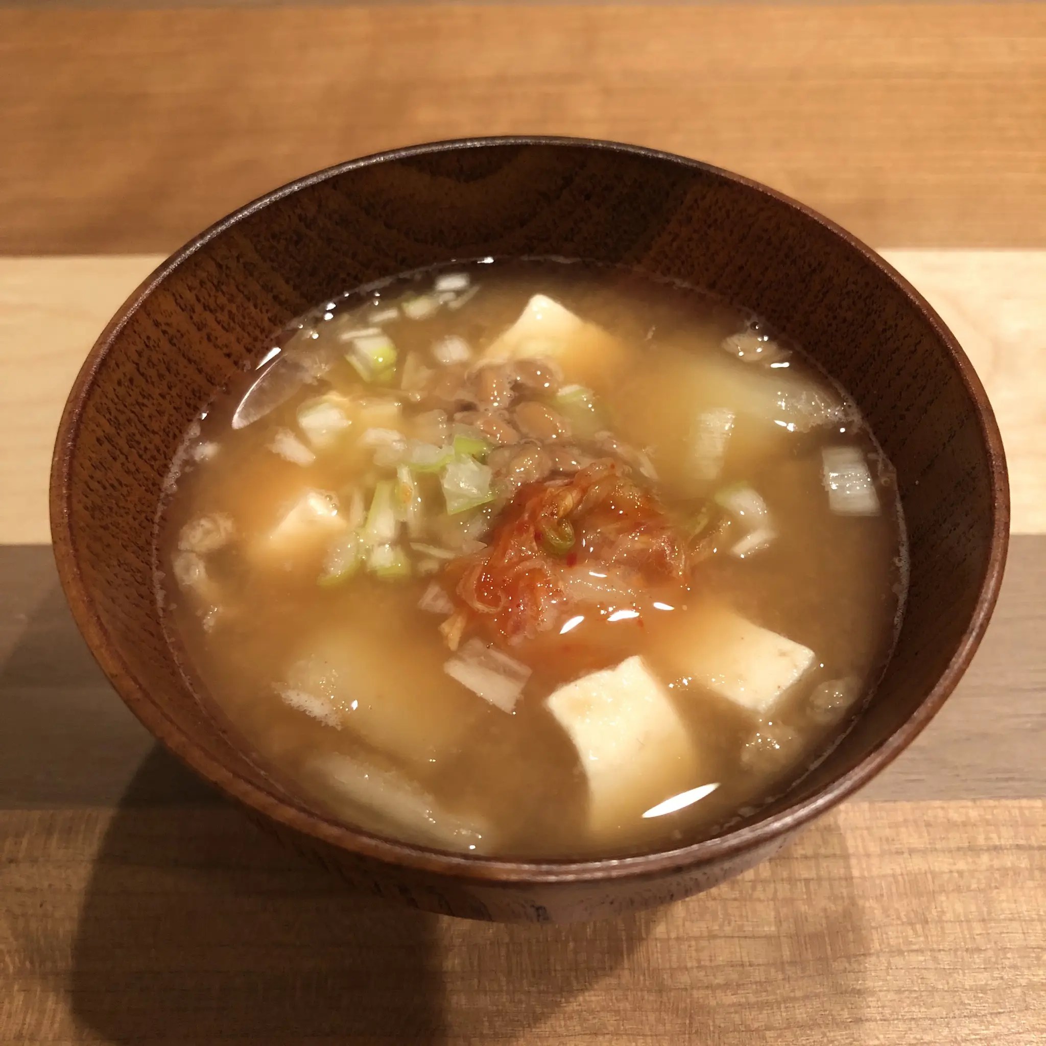 KIMCHI & NATTO miso soup recipe 100 PURE JAPAN