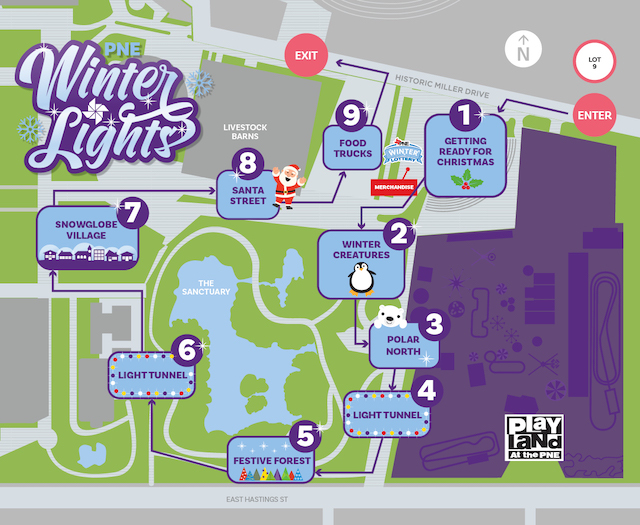 PNE WinterLights DriveThrough Holiday Experience Returns » Vancouver