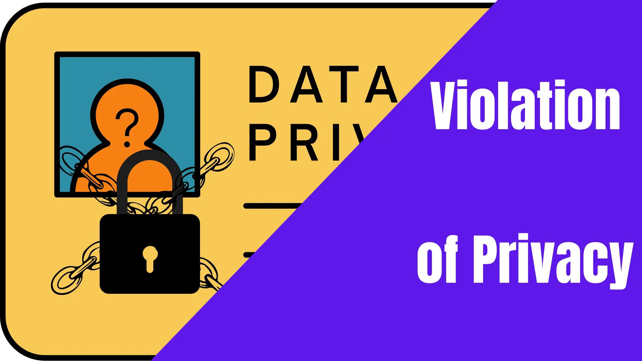 Violation of Privacy Definition and 4 Effects
