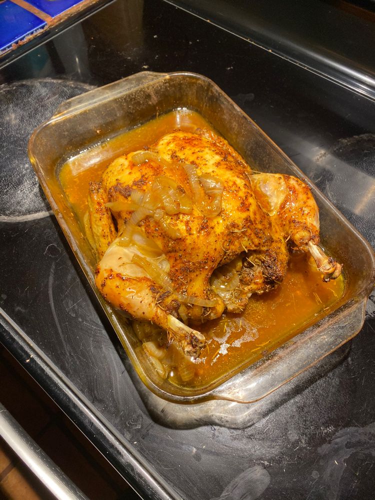 SIMPLE WHOLE ROASTED CHICKEN WITH LEMON Miss Cooker