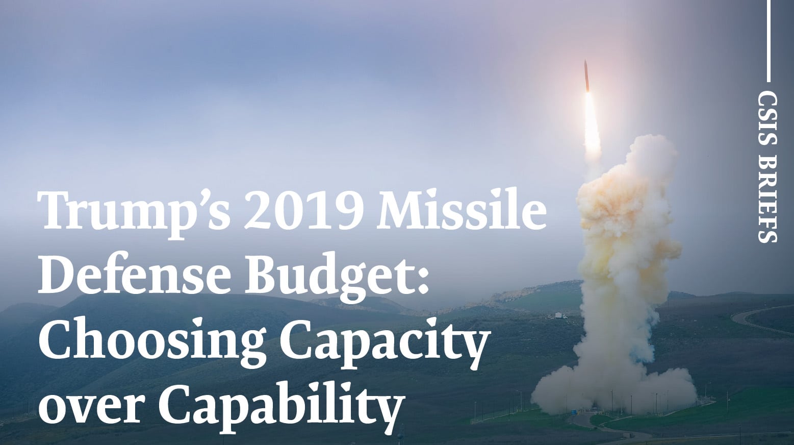 Defense Trump\u0027s over 2019 Missile Choosing ... Capacity Budget: