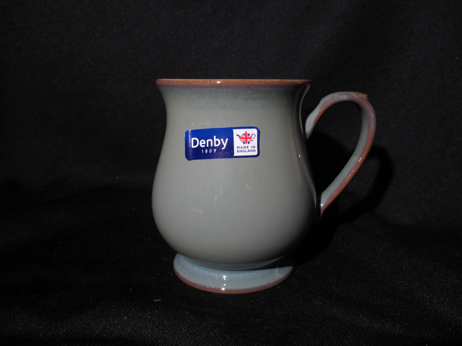 Denby Regency Green Craftsman Coffee Mug Missing Pieces Discontinued
