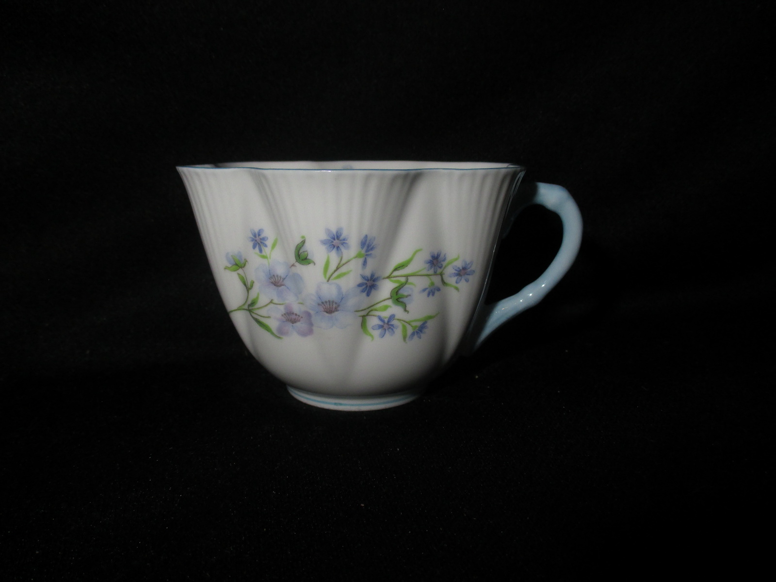 Shelley Blue Rock Teacup Only Missing Pieces Discontinued Tableware