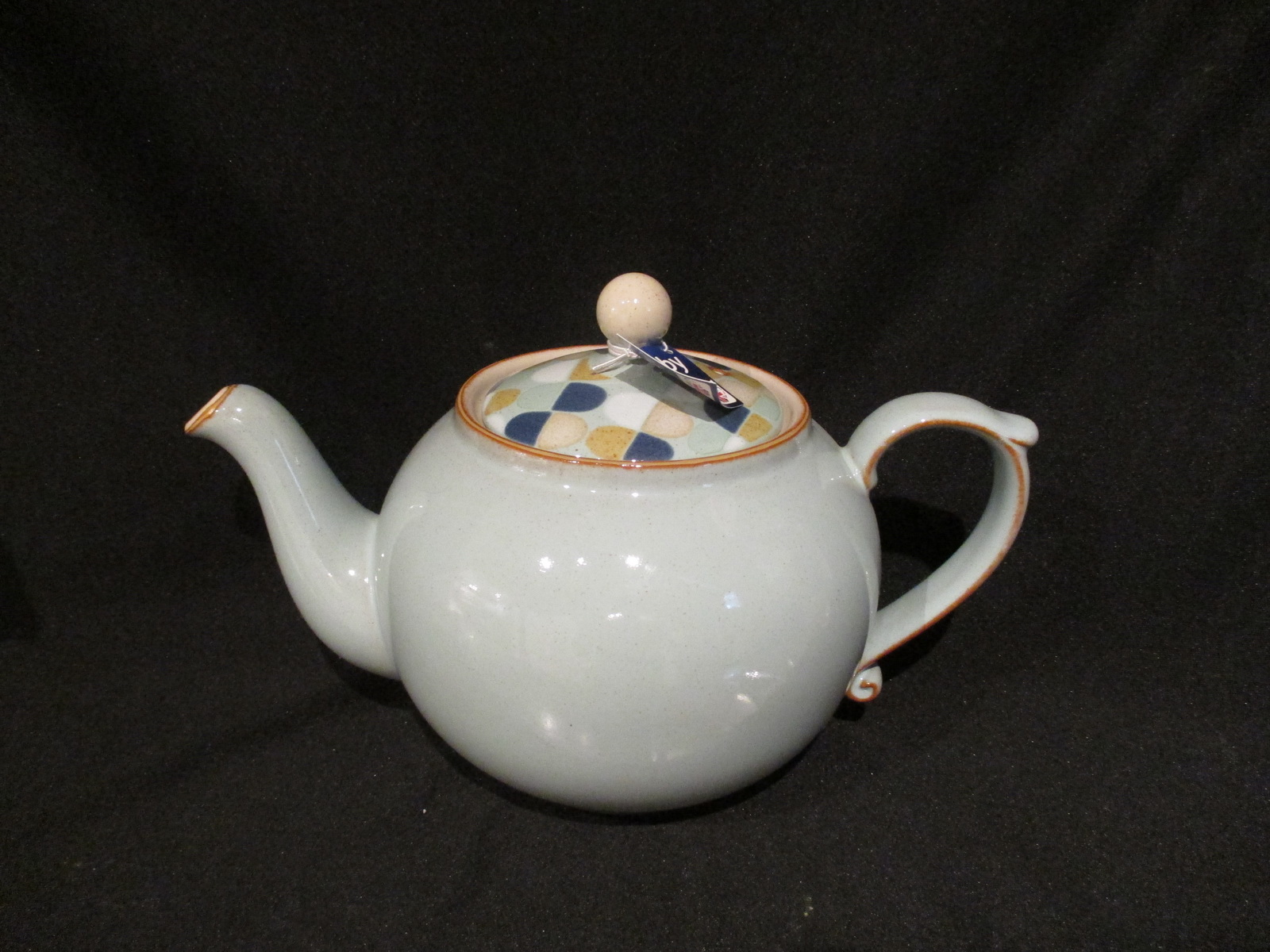 Denby Heritage Pavillion Teapot Missing Pieces Discontinued Tableware