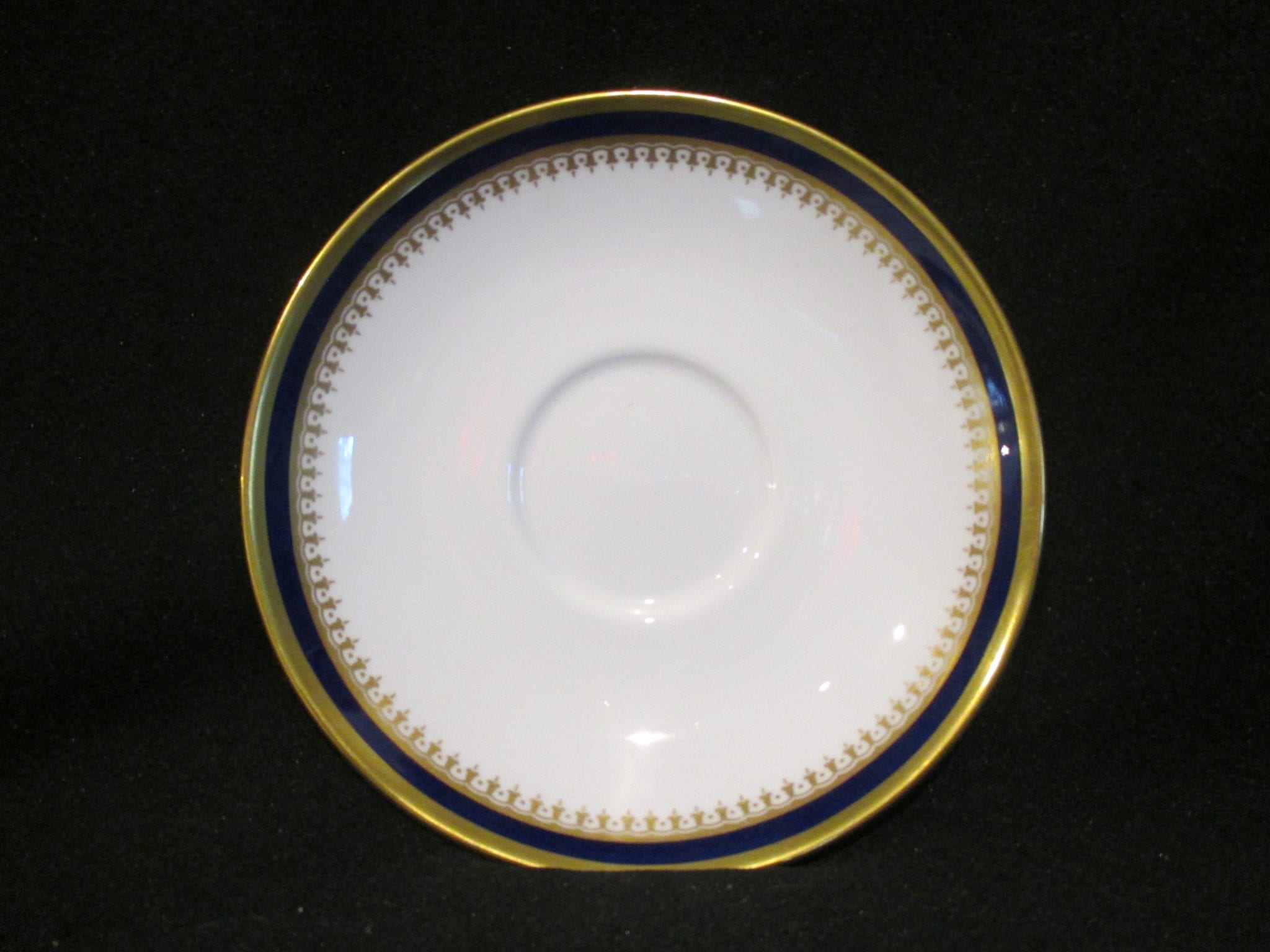 Spode Knightsbridge Cobalt Y5783 Saucer Only Missing Pieces