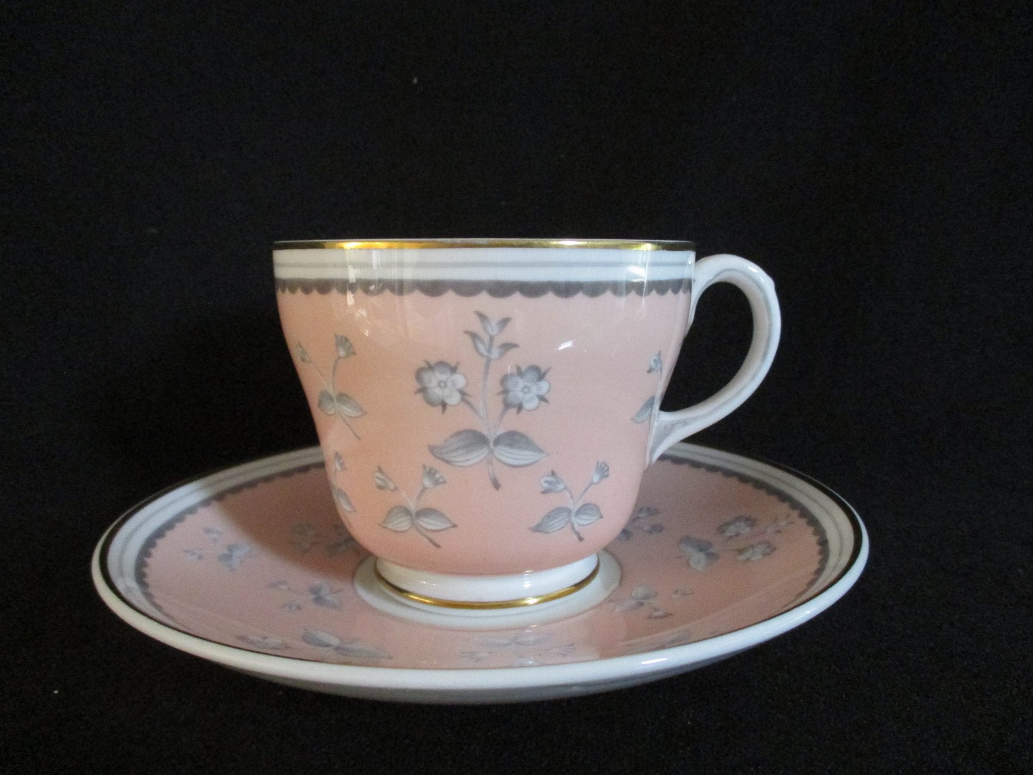 Wedgwood Pimpernel W3652 Cup & Saucer Missing Pieces Discontinued Tableware China