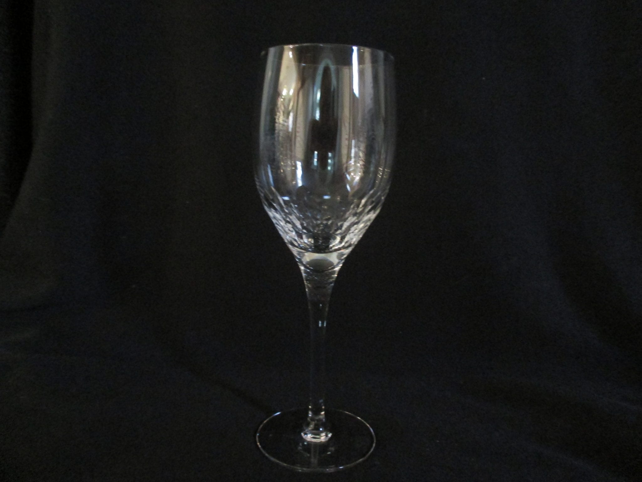 Orrefors Prelude Clear Claret Or Red Wine Glass Missing Pieces