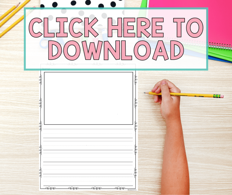 Free Primary Lined Writing Paper For First Grade - Missing Tooth Grins