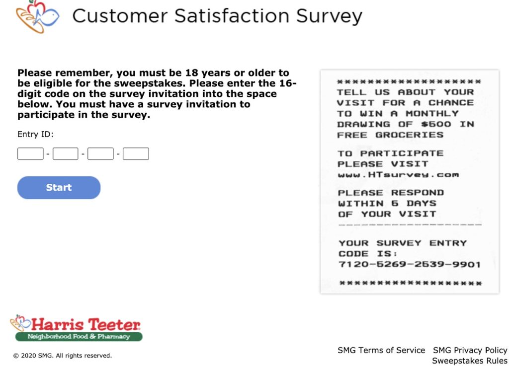 Harris Teeter 🤑 Customer Feedback Survey GUIDE!