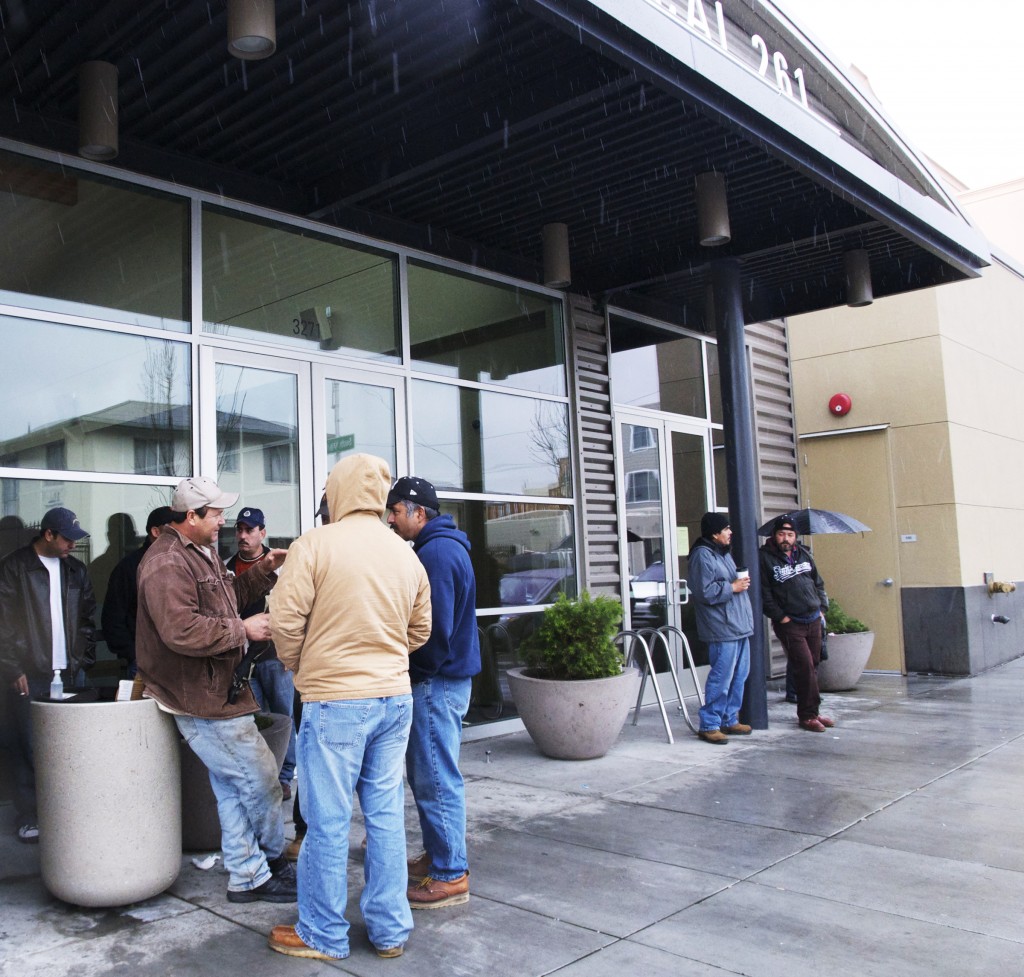Union Workers at Local 261 Struggle Mission Local
