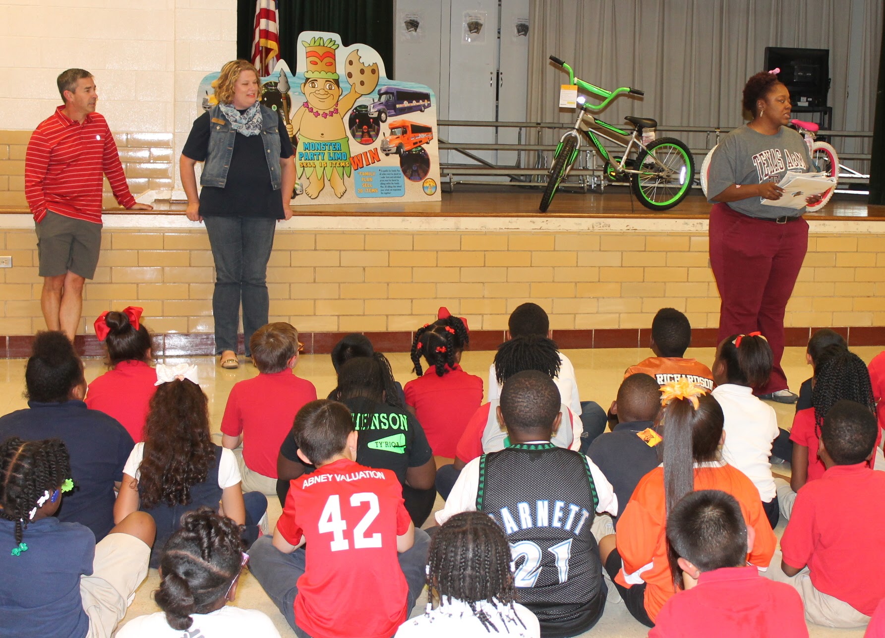 Read to Ride Bikes for 3rd Grade Readers Mission Marshall