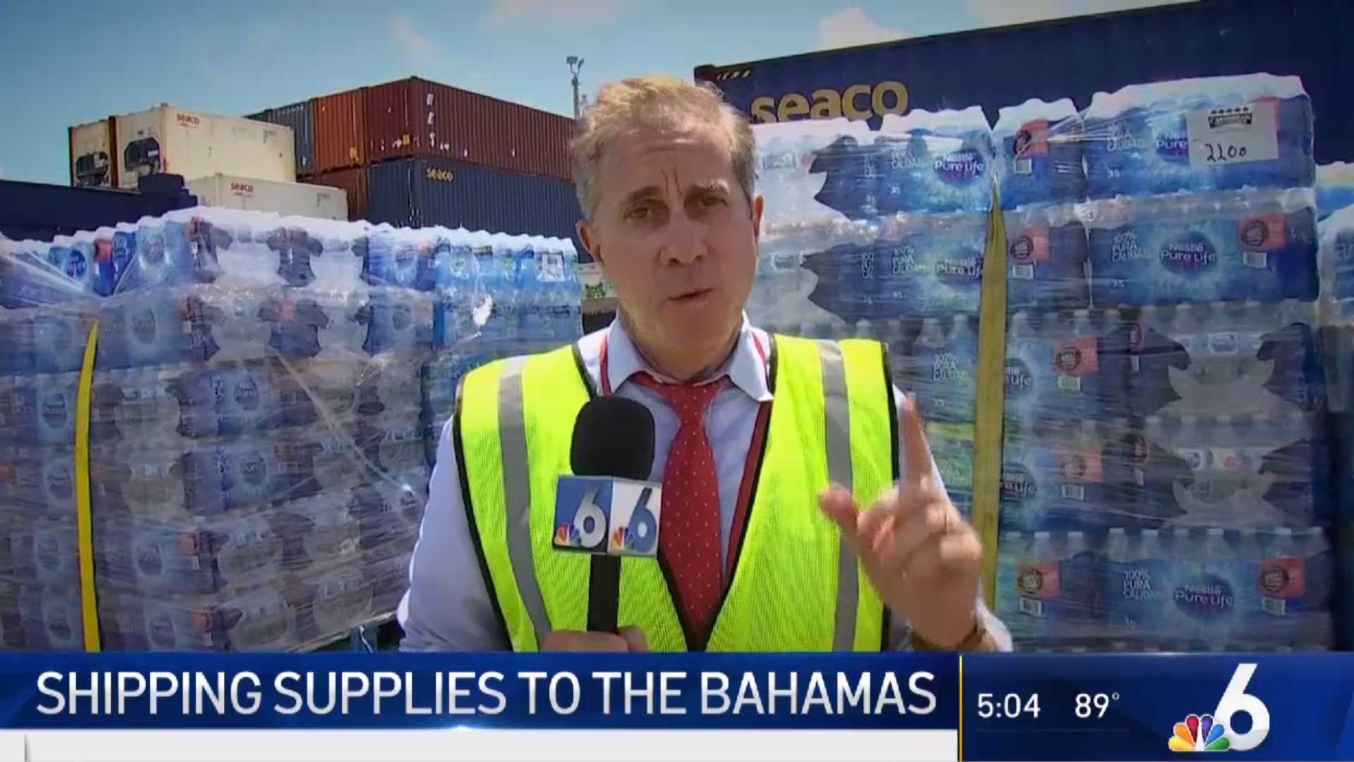 SHIPPING SUPPLIES TO THE BAHAMAS Mission Resolve