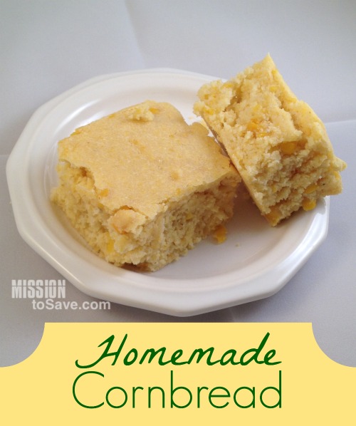 Homemade Cornbread Recipe (Never Make Jiffy Again!) Mission to Save