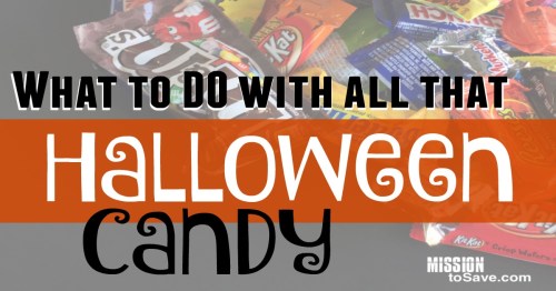 How to Use Leftover Halloween Candy