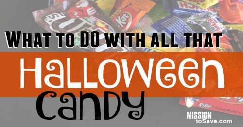 How to Use Leftover Halloween Candy