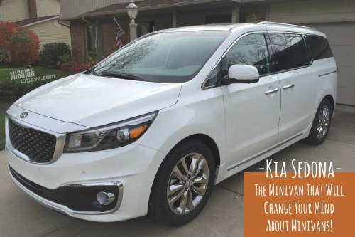 -Kia Sedona- Minivan that will change your mind