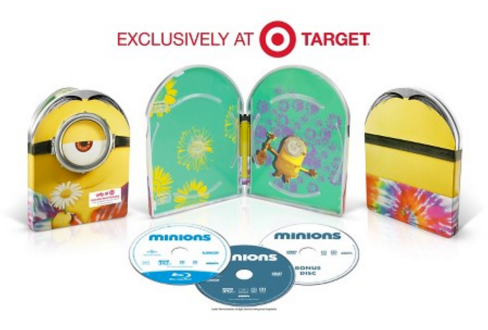 Minions Blu-Ray/DVD Target Gift Card Offer