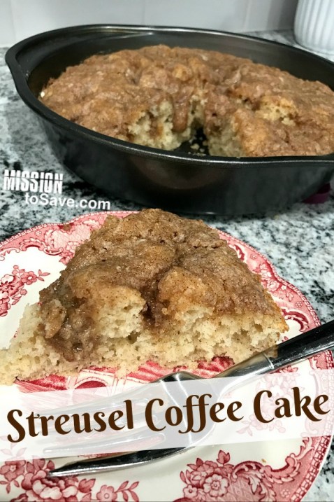 Streusel Coffee Cake Recipe