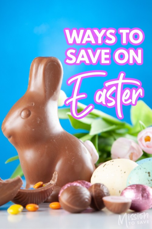 easter goodies with text ways to save on easter