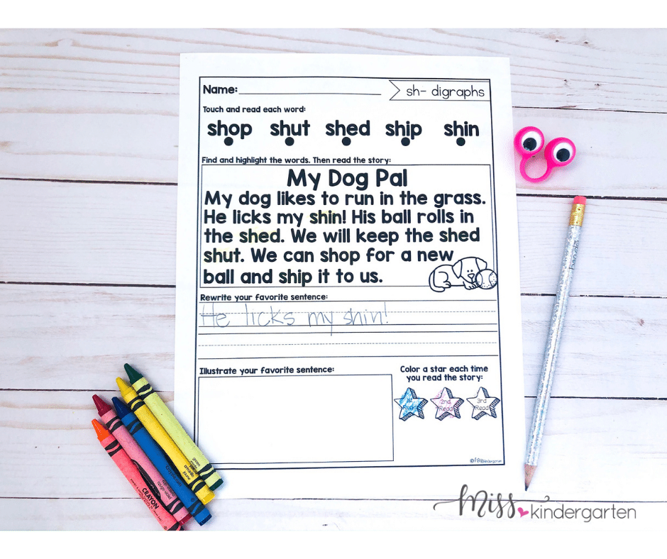 Encourage and Support Fluency With Targeted Short Vowel Blends Miss