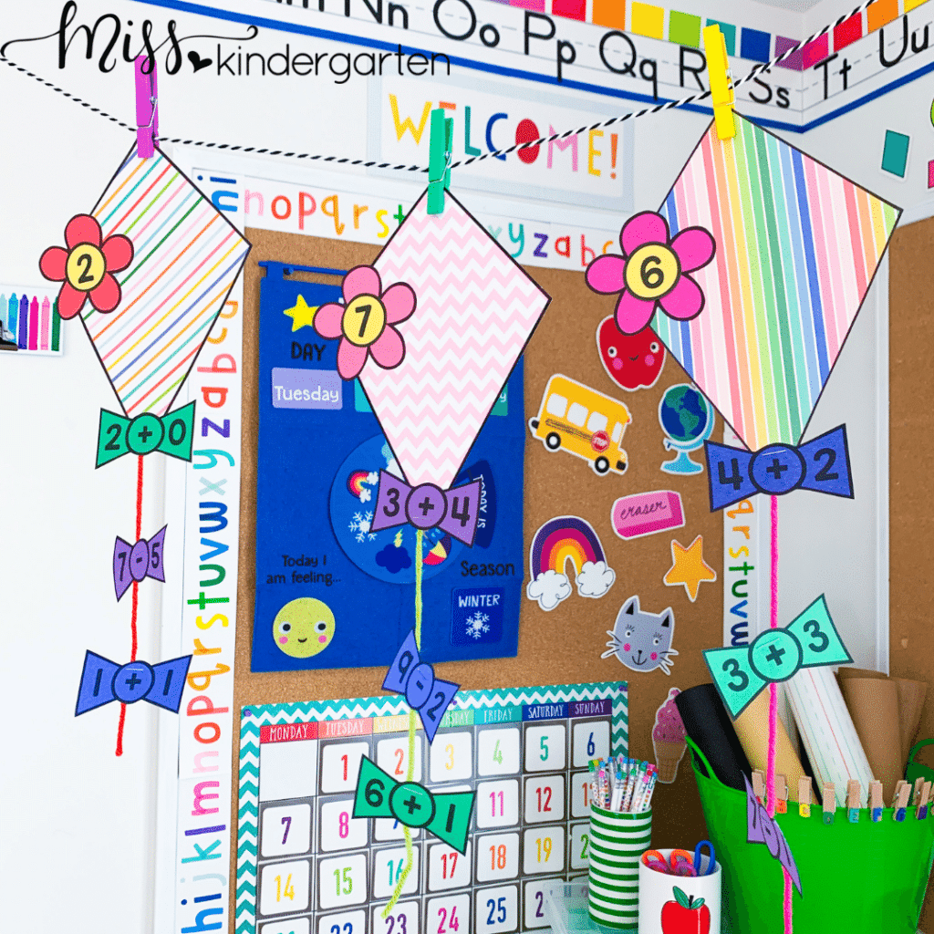 Kindergarten Classroom Bulletin Boards