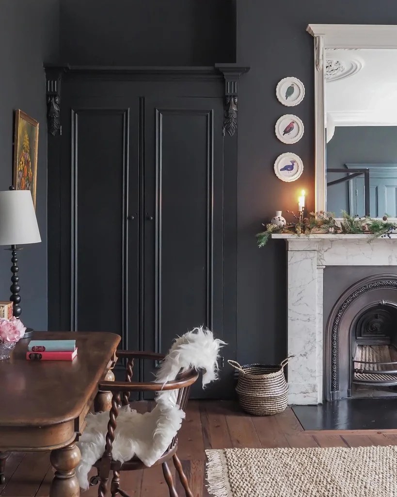 the paint colors I selected decorating Miss Mustard Seed