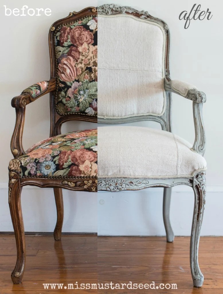 reupholstering a French chair part 5 upholstering the chair Miss