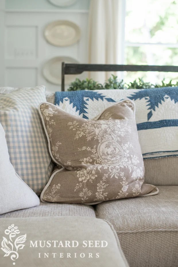 Pillows for the Family Room Miss Mustard Seed