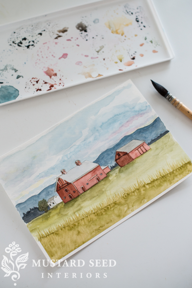 the Kalispell barn Miss Mustard Seed