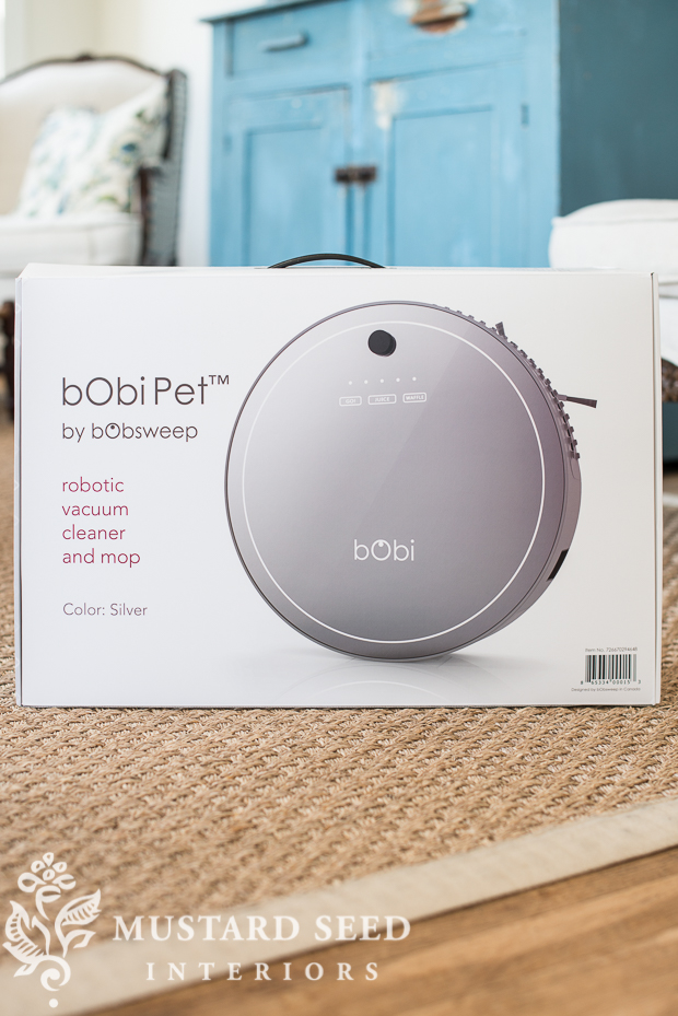 bObi robotic vacuum review & giveaway Miss Mustard Seed