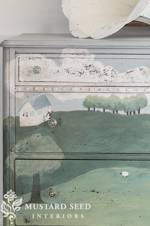 can you repaint over wax? Miss Mustard Seed