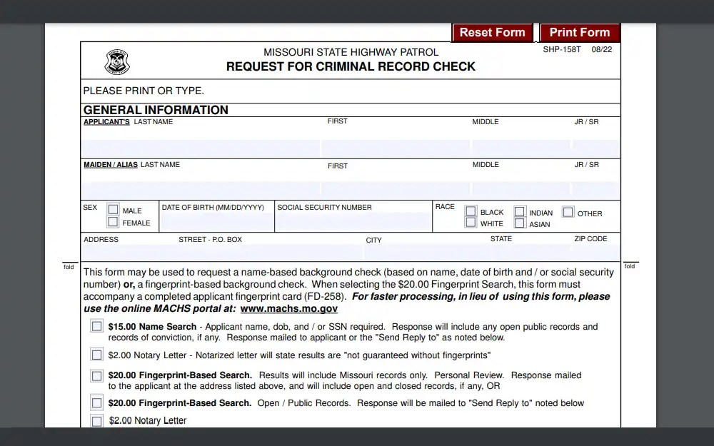 Free Missouri Public Records (Search Online Databases)
