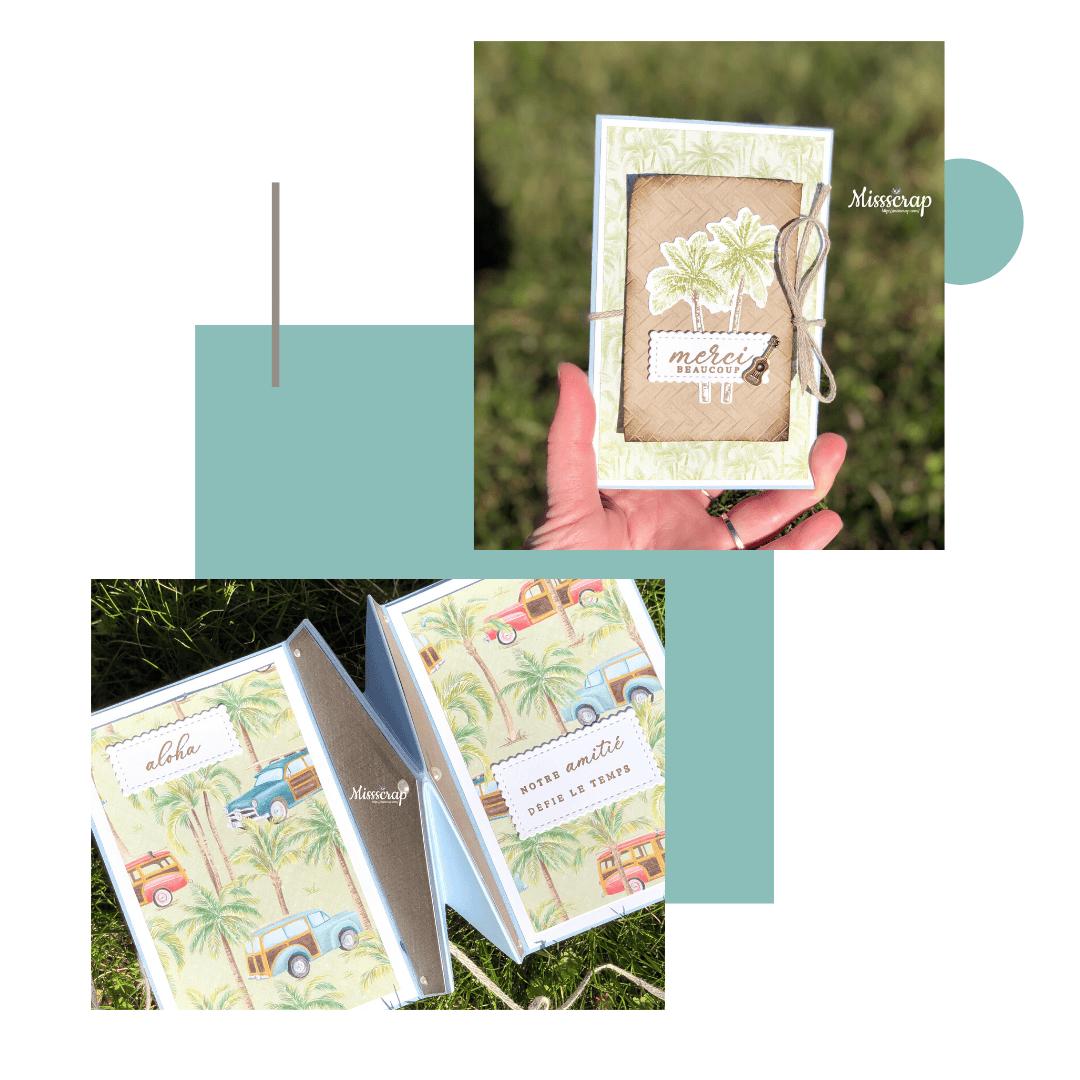 Center exploding card / carte avec centre 3D ( tutorial) - Missscrap