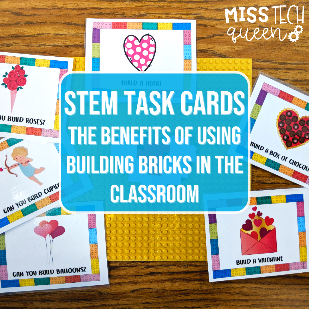 Building Blocks + STEM Task Cards = AMAZING! Miss Tech Queen