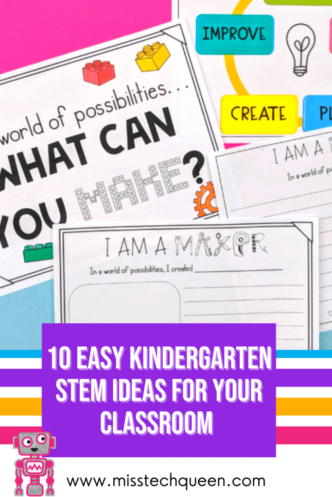 10 Easy Kindergarten STEM Ideas for Your Classroom Miss Tech Queen
