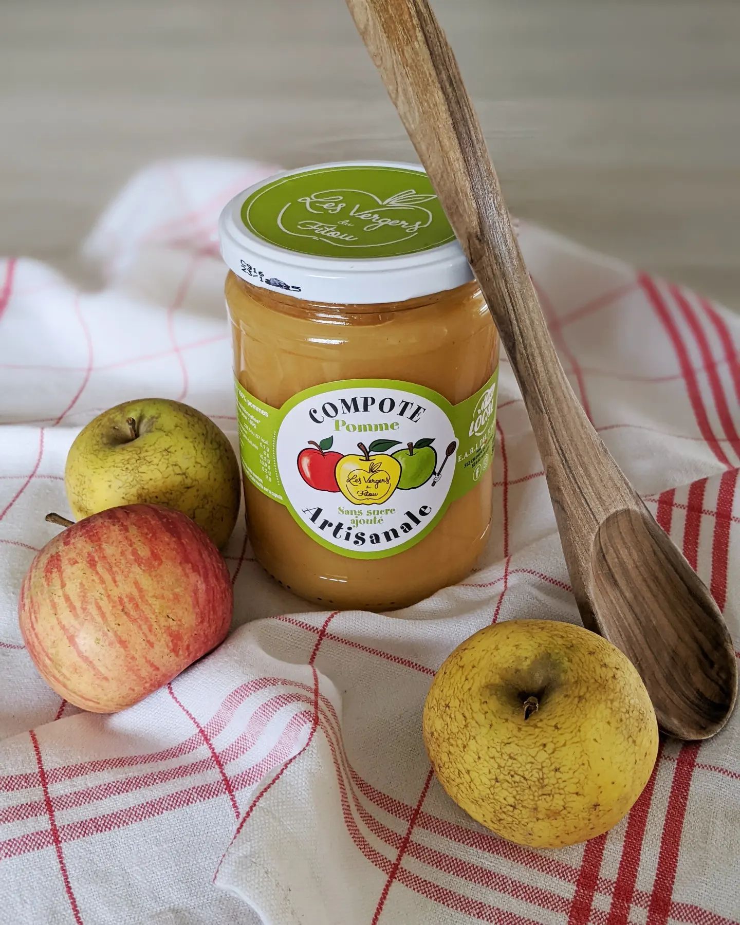 Compote de pomme 700g (sans sucre)