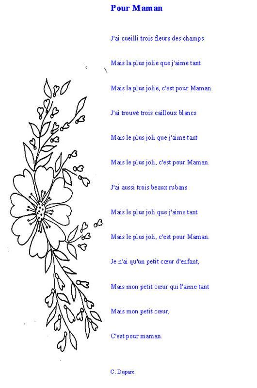POEME POUR MAMAN ET PAPA poeme pour maman et papa
