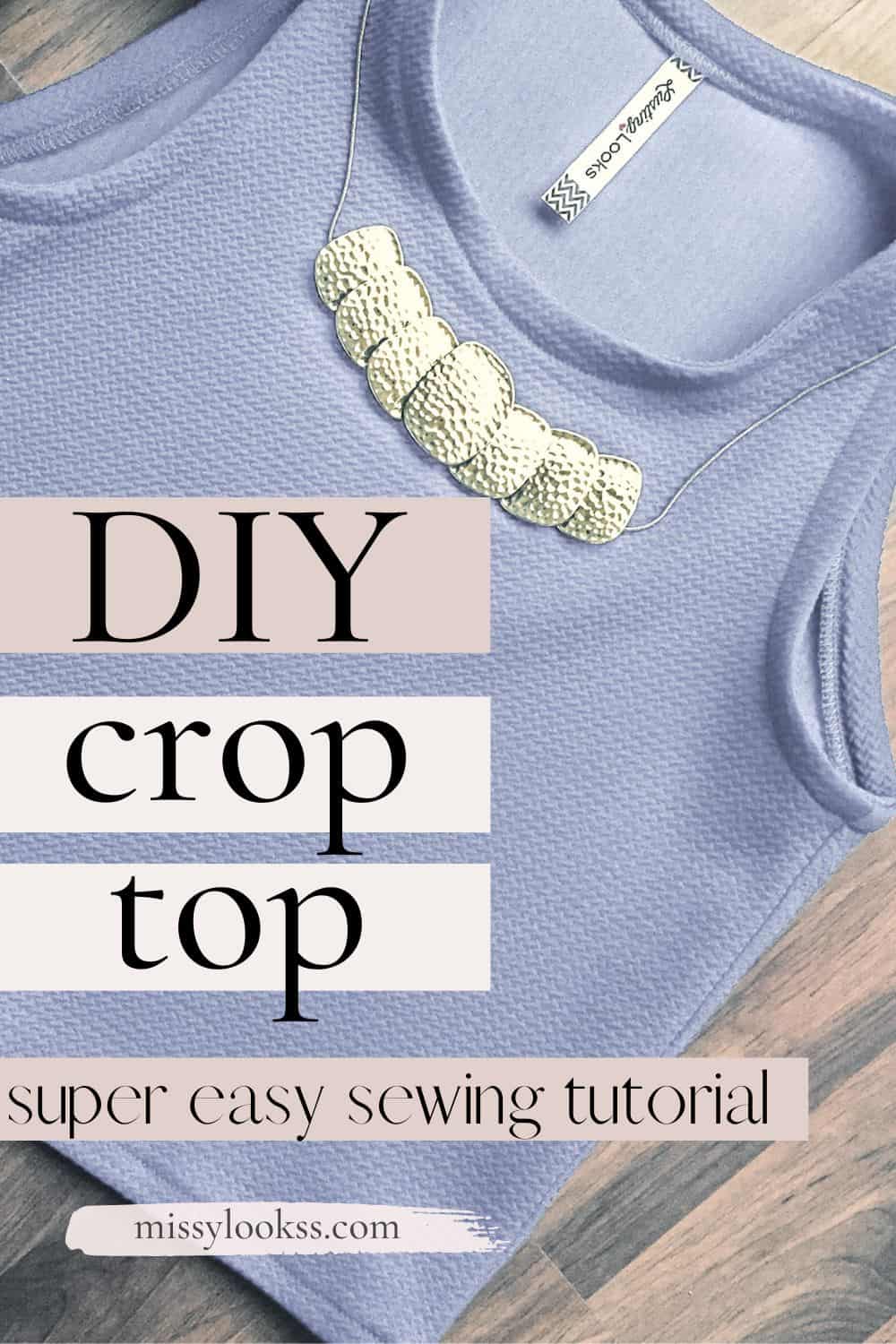 Diy Crop Shirt Ideas