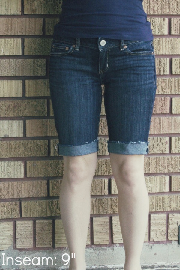 Denim Discovery Flattering Shorts Length