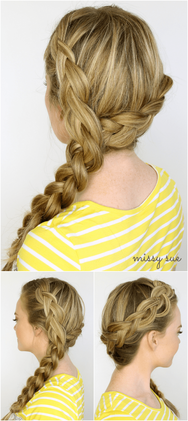 Two Dutch Braids 6 Hairstyles (650 x 1455 Pixel)