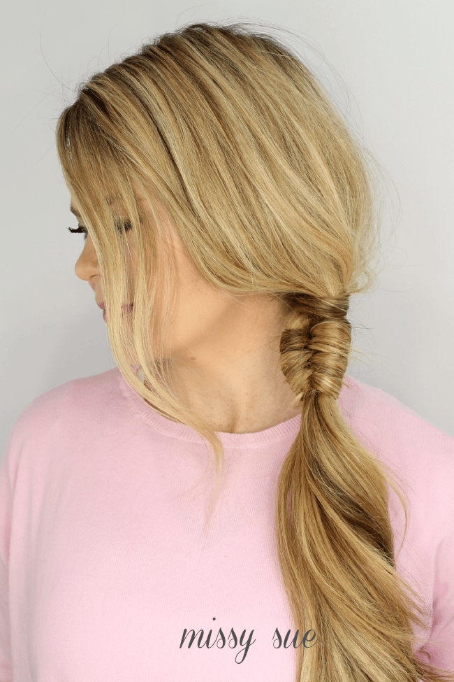 Infinity Wrapped Side Braid