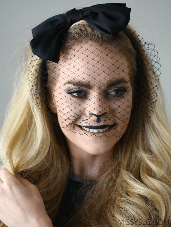 Evil Cat Makeup For Halloween