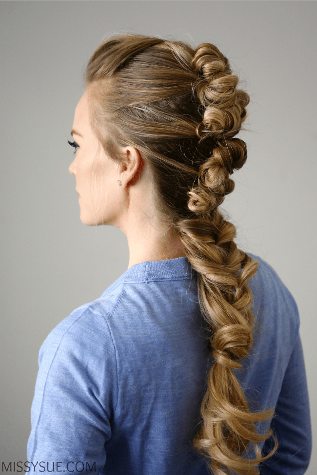 Knotted Mohawk Braid