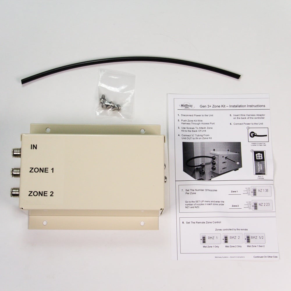 Gen 3 Option Zone Kit MistAway Systems