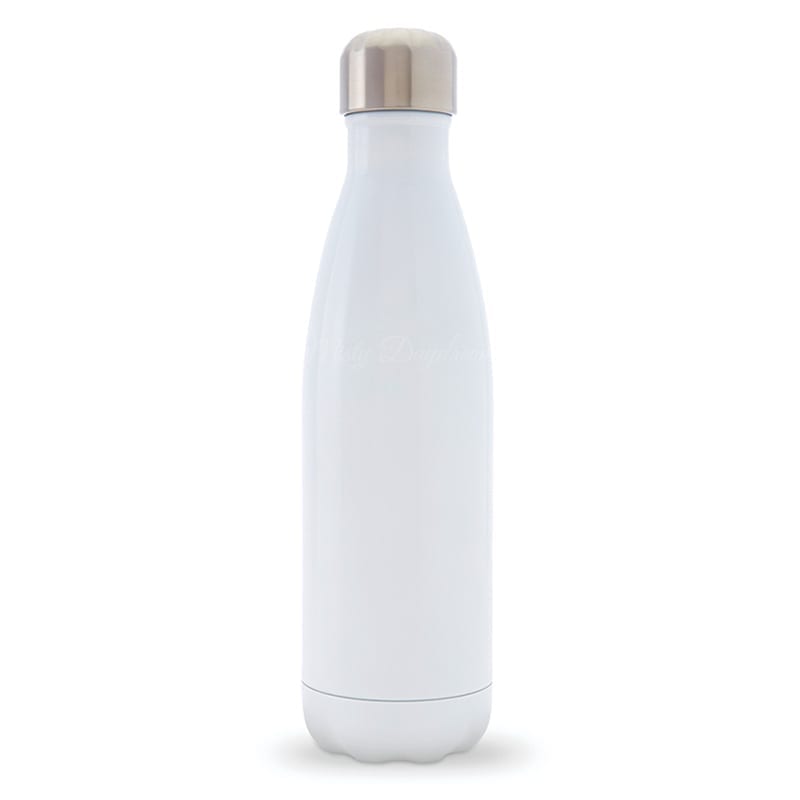 [Personalised/ Plain] Insulated Stainless Steel Bottle White Misty