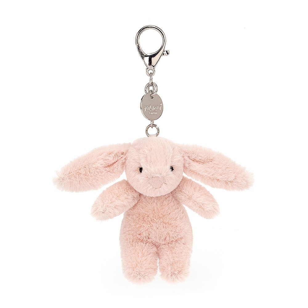 Jellycat Charm Bashful Blush Bunny Bag Charm