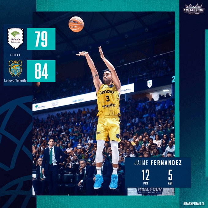 Basketball Champions League Chileno Sebastián Herrera hace historia y