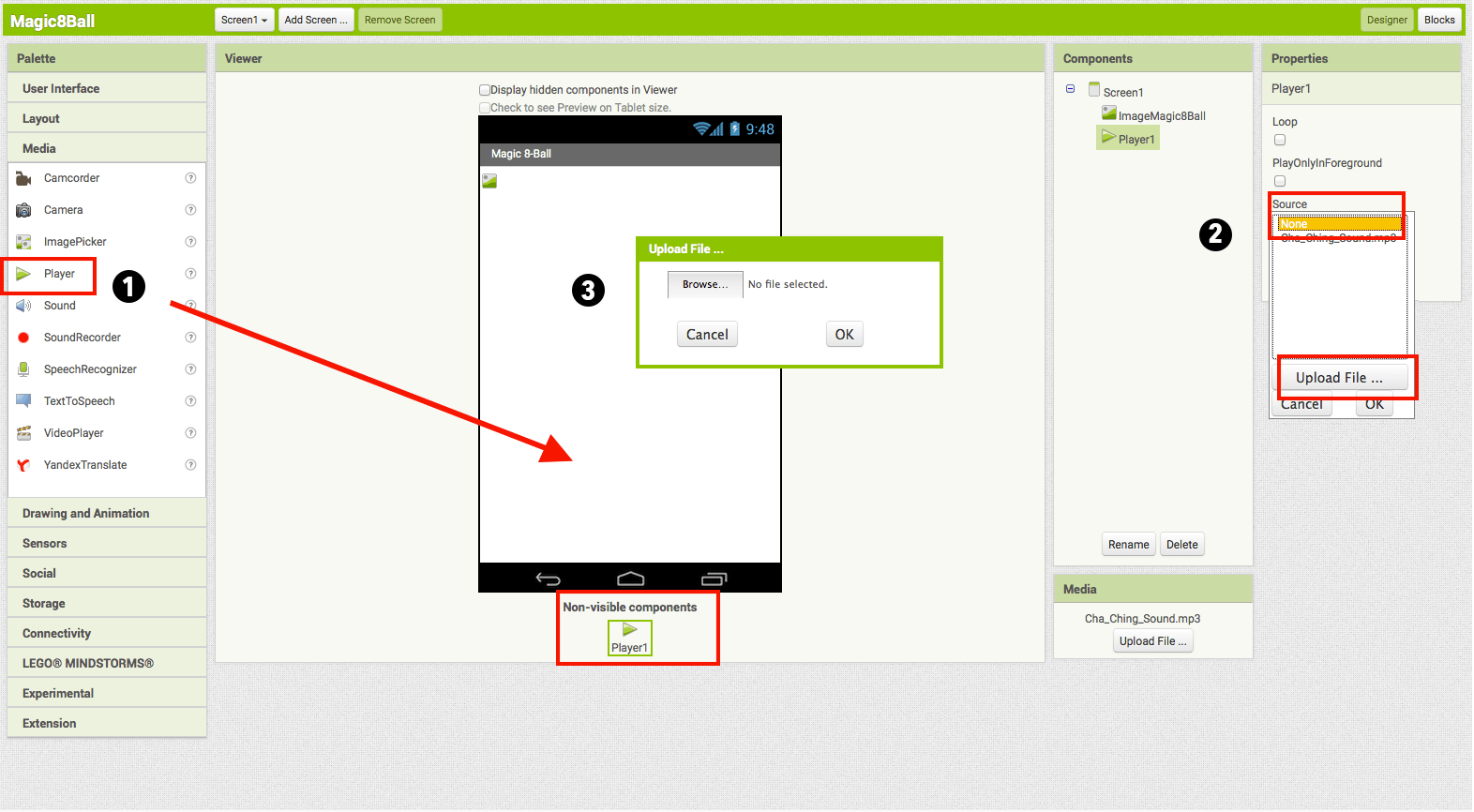 Magic 8 Ball for App Inventor 2 Explore MIT App Inventor