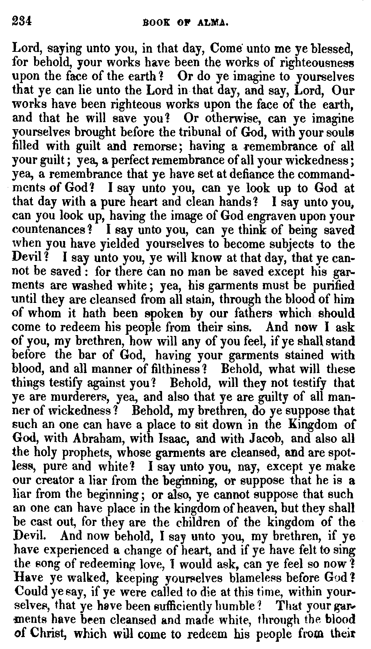 Book Of Mormon Alma Page 234 Mormones en transición